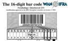 WAN-IFRA Bar Code for paper reels
